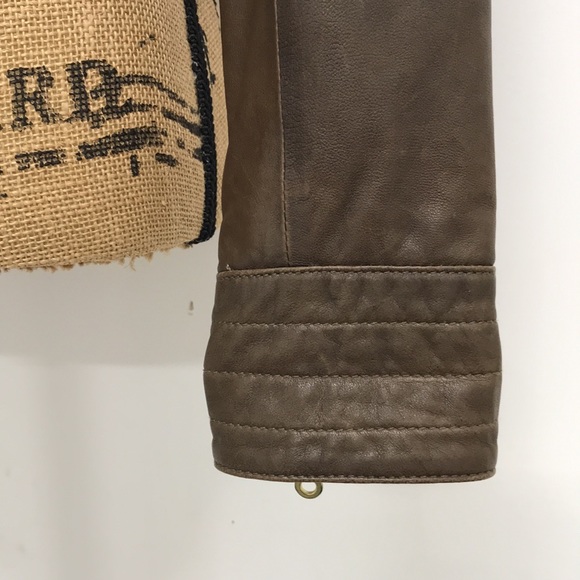 Truth & Pride Leather Moto Jacket With Faux Fur Removable Trim - Picture 3 of 8